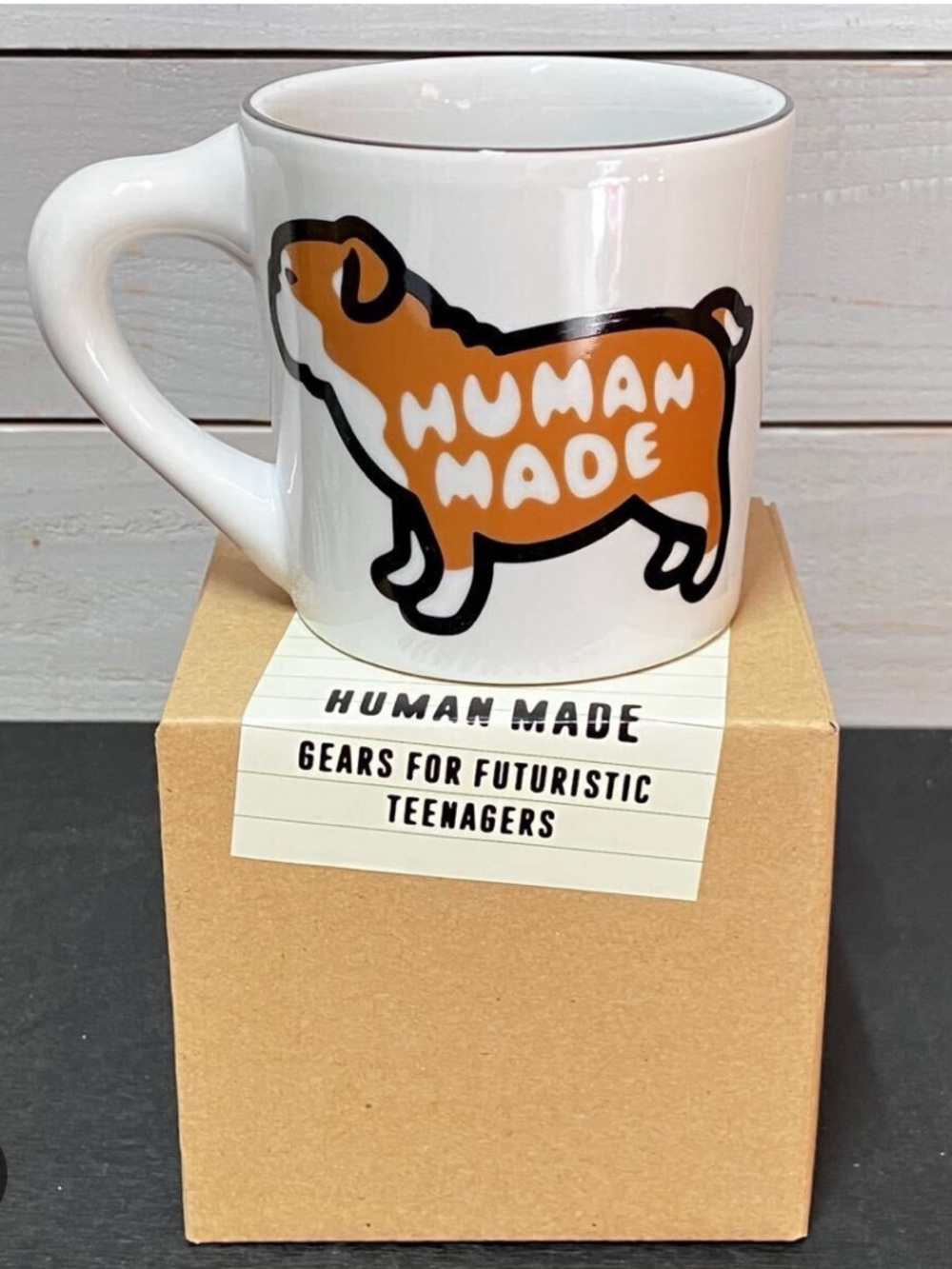 Authentic Japan Human Made Dog Mug Cup